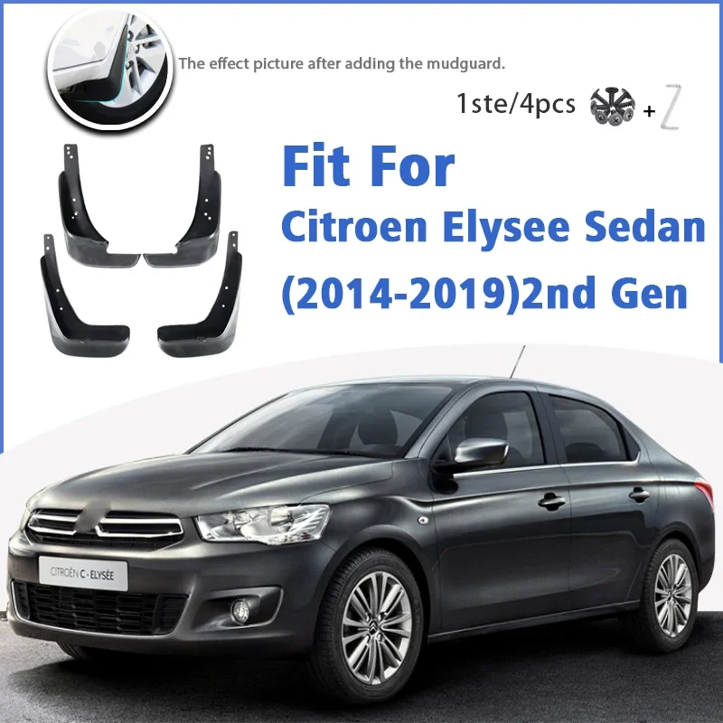 For Citroen Elysee Sedan 2014 2015 2016 2017 2018 2019 Mudflaps Mudguard Fender Mud Flap Guards Splash Car Accessories 4pcs
For Citroen Elysee Sedan 2014 2015 2016 2017 2018 2019 Mudflaps Mudguard Fender Mud Flap Guards Splash Car Accessories 4pcs