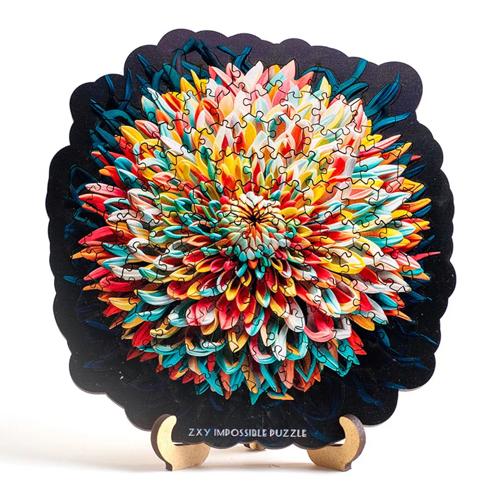 101PCS Wooden Jigsaw Puzzles Irregular Unique Shape Puzzle Colorful Flowers Adult Stress Relief Toys Kids Christmas Gifts UG266
101PCS Wooden Jigsaw Puzzles Irregular Unique Shape Puzzle Colorful Flowers Adult Stress Relief Toys Kids Christmas Gifts UG266