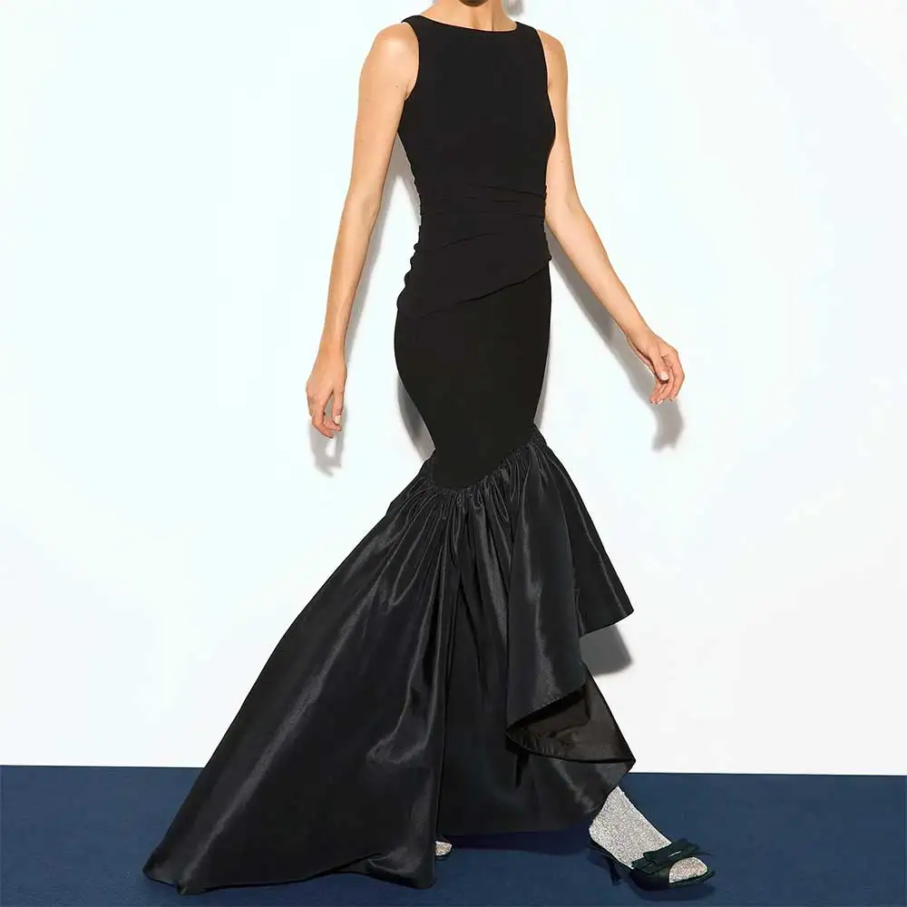 Sleeveless Pleated Mermaid Evening Dress for Women Prom Party Dress Bridesmaid Dress Cocktail Gowns Elegant Vestidos de Fiesta
Sleeveless Pleated Mermaid Evening Dress for Women Prom Party Dress Bridesmaid Dress Cocktail Gowns Elegant Vestidos de Fiesta