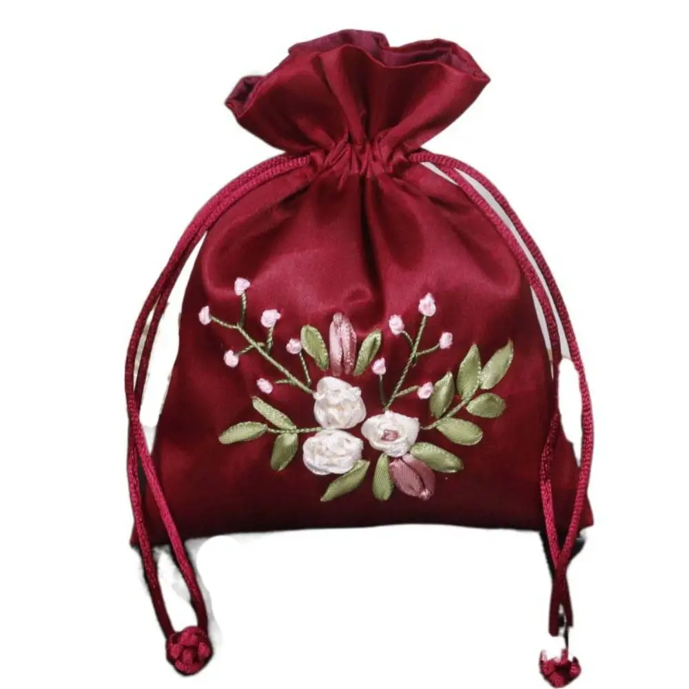 Candy Bag Embroidery Flower Drawstring Bag for Filled Fragrant Herbs Small Pouch Chinese Style Sachet Coin Purse 
Candy Bag Embroidery Flower Drawstring Bag for Filled Fragrant Herbs Small Pouch Chinese Style Sachet Coin Purse