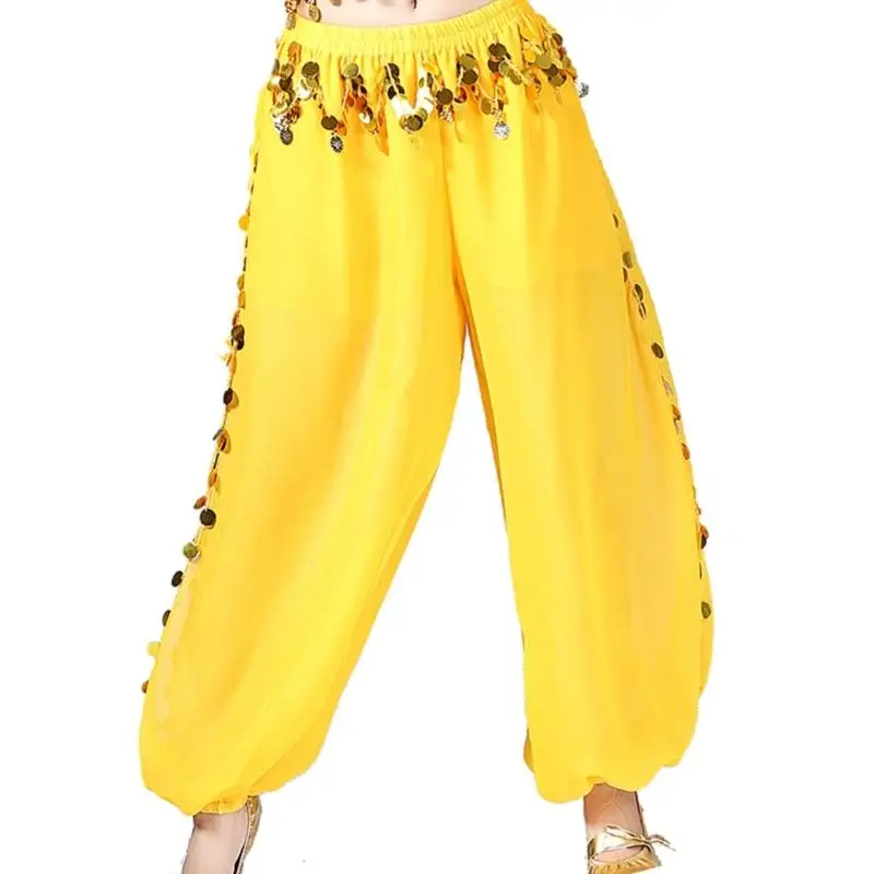 652F Belly Dance Costumes Belly Dance Coin Lantern Pants Split Sequins Harem Pants
652F Belly Dance Costumes Belly Dance Coin Lantern Pants Split Sequins Harem Pants