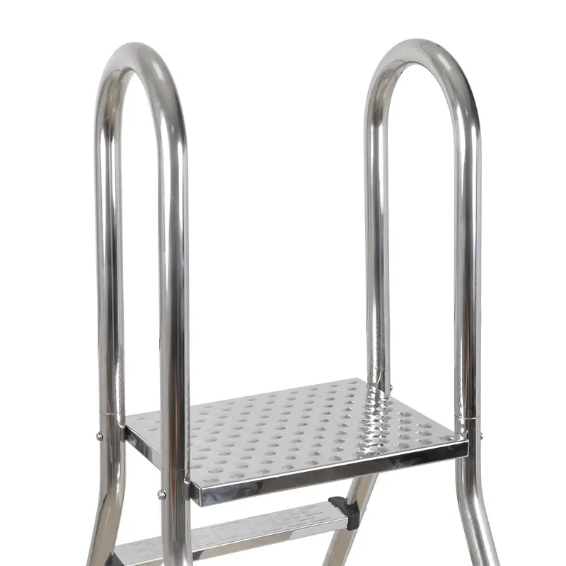 SA-2-2 Anti-Slip Safety Double Sided Stainless Steel Ladder Tool for Swimming Pool Corrosion-Resistant & Easy Install
SA-2-2 Anti-Slip Safety Double Sided Stainless Steel Ladder Tool for Swimming Pool Corrosion-Resistant & Easy Install