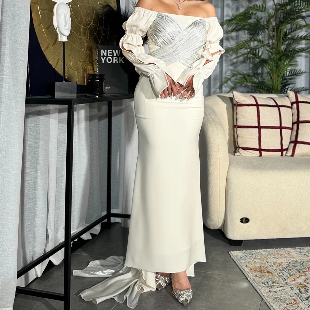 Customized Modern Strapless Off The Shoulder Panel Train Contrast Color Evening Dress Temperament Mermaid Satin Long S
Customized Modern Strapless Off The Shoulder Panel Train Contrast Color Evening Dress Temperament Mermaid Satin Long S