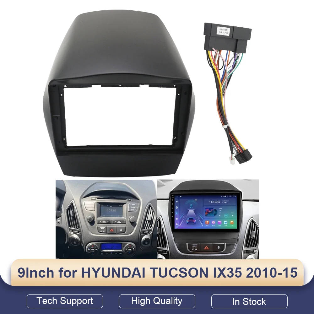 9lnch for HYUNDAI TUCSON IX35 2010-15 Car Radio Fascias Android GPS MP5 Stereo Player 2Din Head Unit Panel Dash Frame Installa
9lnch for HYUNDAI TUCSON IX35 2010-15 Car Radio Fascias Android GPS MP5 Stereo Player 2Din Head Unit Panel Dash Frame Installa
