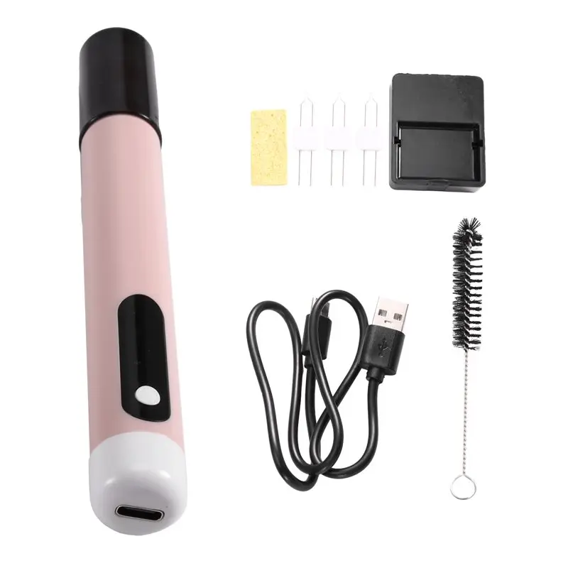 【THANKSGIVING DAY】1100Mah Soldering Iron Pen Fast Heating Wax Burner Pencil Wire Repair Tool Portable Soldering Iron Pen
【THANKSGIVING DAY】1100Mah Soldering Iron Pen Fast Heating Wax Burner Pencil Wire Repair Tool Portable Soldering Iron Pen