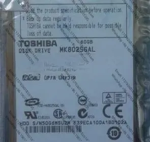 1.8" HDD CE/ZIF 80GB MK8025GAL 80GB A1237