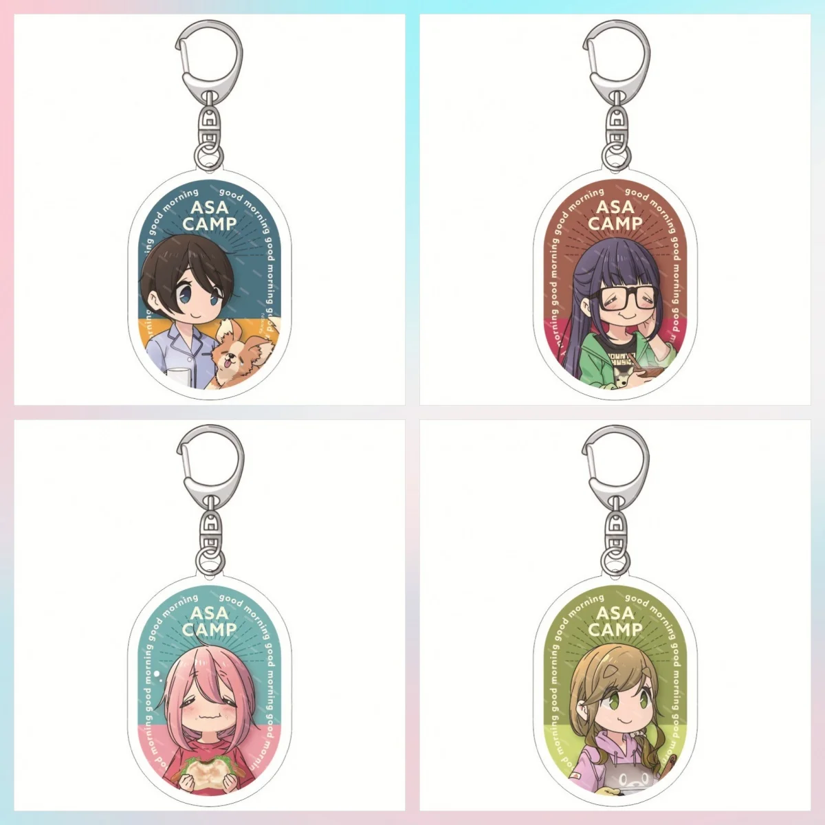 Manga Laid-Back Camp Acrylic Key Chains Backpack Handbag Purse Charm Pendant Jewelry Accessory Cute Merch Gift
Manga Laid-Back Camp Acrylic Key Chains Backpack Handbag Purse Charm Pendant Jewelry Accessory Cute Merch Gift