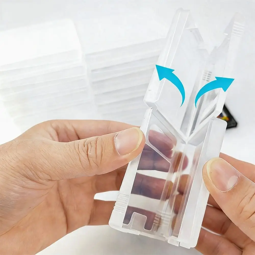 2 шт., пластиковый чехол для игровых картриджей, прозрачная жесткая коробка для игровых карт, защита от пыли, устойчивость к царапинам, для GameBoy Color GB GBC GBP
2 шт., пластиковый чехол для игровых картриджей, прозрачная жесткая коробка для игровых карт, защита от пыли, устойчивость к царапинам, для GameBoy Color GB GBC GBP