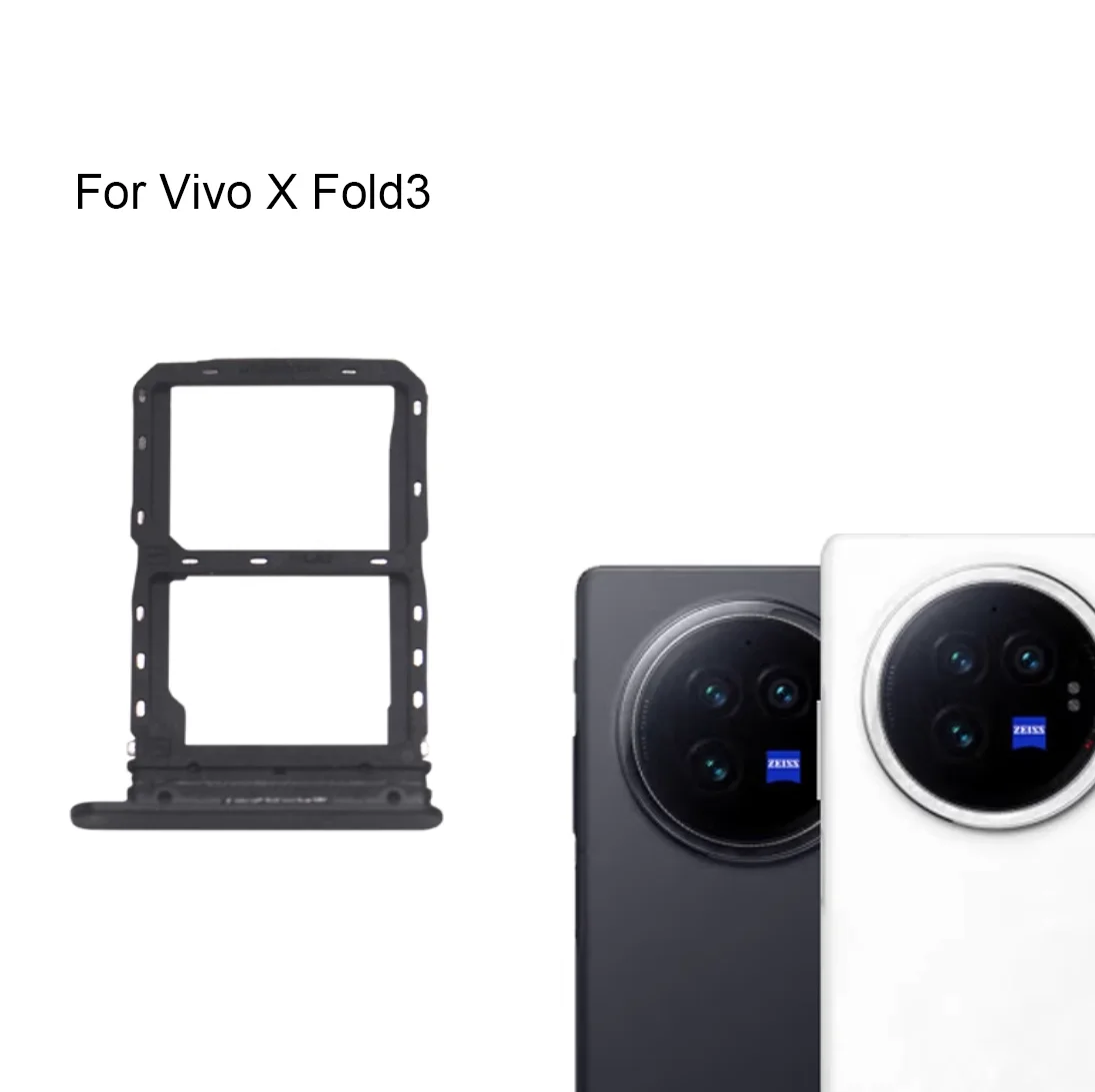 For Vivo X Fold3 Tested Good Sim Card Holder Tray Card Slot For Vivo X Fold 3 Sim Card Holder
For Vivo X Fold3 Tested Good Sim Card Holder Tray Card Slot For Vivo X Fold 3 Sim Card Holder