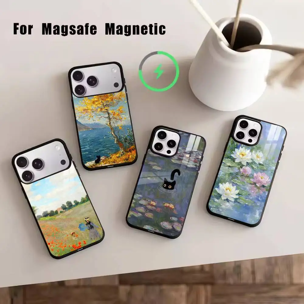 Claude Monet Impressionism Painter Phone Case For iPhone17,16,15,14,13,12,11 Plus,Pro Magnetic with Magsafe Wireless Charging
Claude Monet Impressionism Painter Phone Case For iPhone17,16,15,14,13,12,11 Plus,Pro Magnetic with Magsafe Wireless Charging