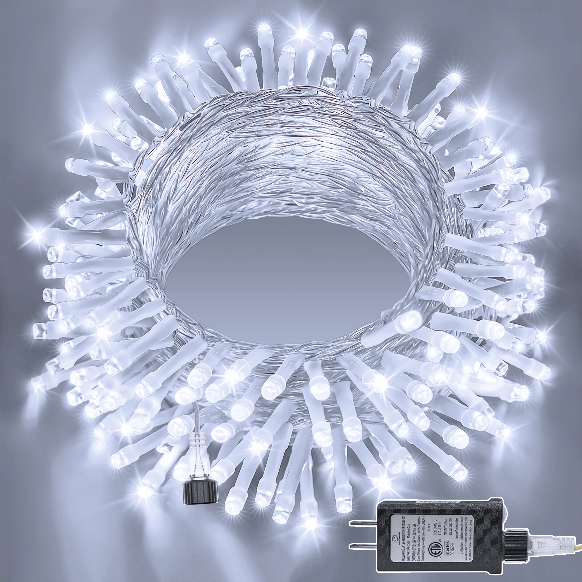 Ollny 120LED 40FT String Lights, Waterproof Connectable Fairy Lights with 8 Modes Outdoor Light for Wedding Party Room Decor
Ollny 120LED 40FT String Lights, Waterproof Connectable Fairy Lights with 8 Modes Outdoor Light for Wedding Party Room Decor