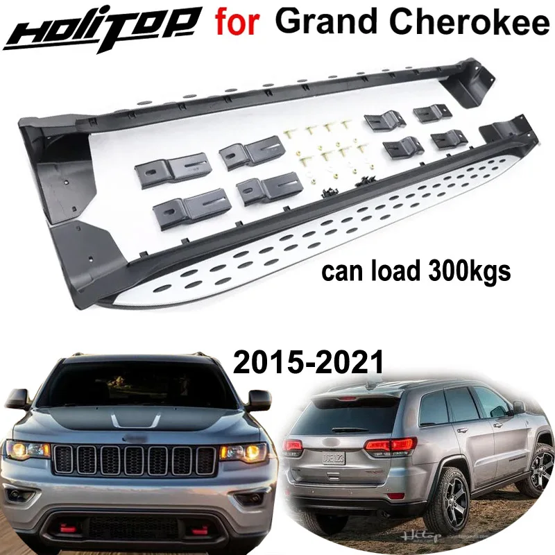 Luxurious nerf bar side step bar running board for Jeep Grand Cherokee,from ISO9001 TOP factory,can load 300kgs,free drill hole
Luxurious nerf bar side step bar running board for Jeep Grand Cherokee,from ISO9001 TOP factory,can load 300kgs,free drill hole