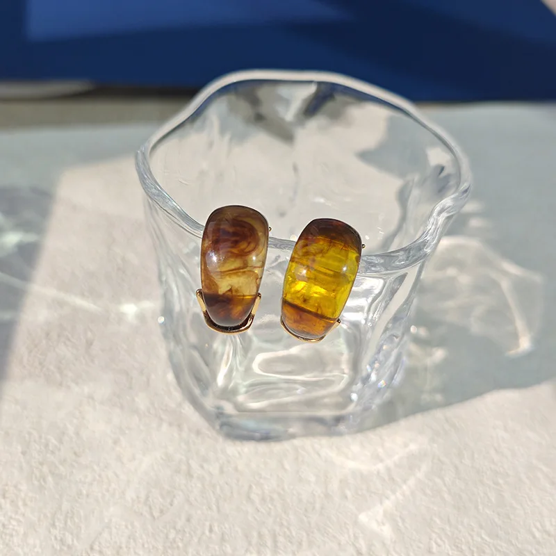 Brown French Vintage Amber Earrings Women's 2025 New Premium Earring buckles
Brown French Vintage Amber Earrings Women's 2025 New Premium Earring buckles