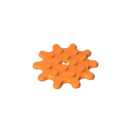 Gobricks GDS-90081 Plate Special 4 x 4 Splat Gear with 10 Teeth compatible with lego 35443 Building Blocks Technical
Gobricks GDS-90081 Plate Special 4 x 4 Splat Gear with 10 Teeth compatible with lego 35443 Building Blocks Technical
