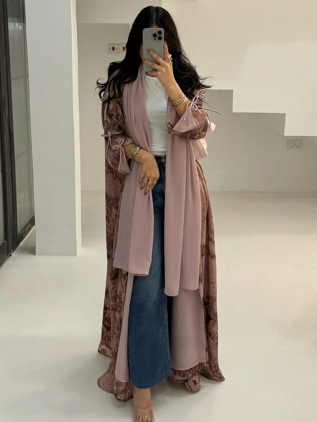 Eid Women Print Abaya with Scarf Muslim Open Dress Bow Sleeve Caftan Long Robe Jalabiya Ramadan Morocco Dubai Kaftan Islam 2025
Eid Women Print Abaya with Scarf Muslim Open Dress Bow Sleeve Caftan Long Robe Jalabiya Ramadan Morocco Dubai Kaftan Islam 2025