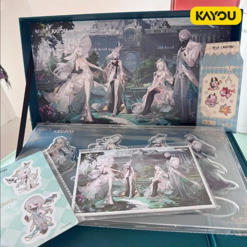 Kayou Arknights Official Genuine Collection Gift Box Acrylic Stand Sticker Art Card Anime Merchandise For Anime Collectors
Kayou Arknights Official Genuine Collection Gift Box Acrylic Stand Sticker Art Card Anime Merchandise For Anime Collectors