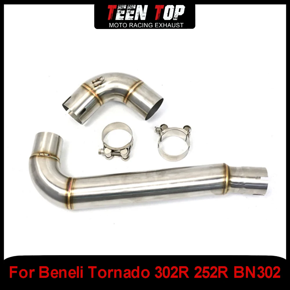 Motorcycle Exhaust Escape Moto Modified Full Systems 51mm For Beneli Tornado 302R 252R BN302 Middle Link Pipe Steel
Motorcycle Exhaust Escape Moto Modified Full Systems 51mm For Beneli Tornado 302R 252R BN302 Middle Link Pipe Steel