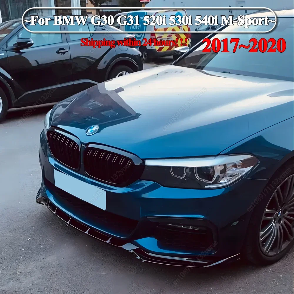 For BMW 5 Series G30 G31 520i 530i 540i M-Sport 2017-2020 Car Front Bumper Lip Spoiler Splitter Diffuser Bodykits Tuning Black
For BMW 5 Series G30 G31 520i 530i 540i M-Sport 2017-2020 Car Front Bumper Lip Spoiler Splitter Diffuser Bodykits Tuning Black