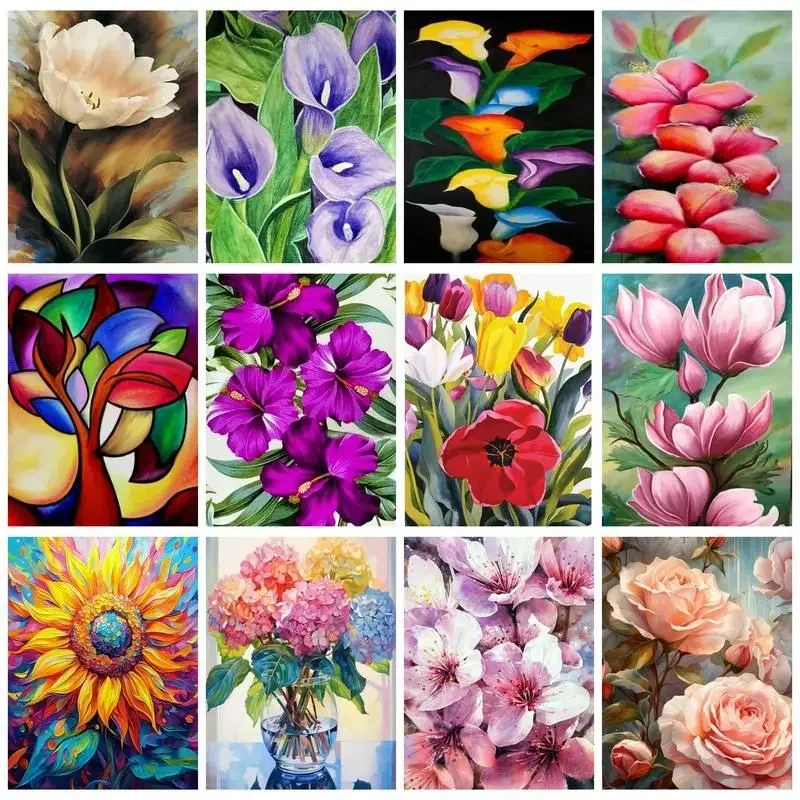 121826 Paint By Number Colorful Flowers Pictures By Number Drawing On Canvas HandPainted Art Gift Kit
121826 Paint By Number Colorful Flowers Pictures By Number Drawing On Canvas HandPainted Art Gift Kit