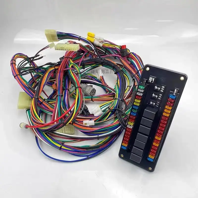 for CATer-pillar E320D 323D Whole Vehicle Cable Circuit EFI C6.4 Engine Cab Wiring Harness Fuse Harness Excavator Parts
for CATer-pillar E320D 323D Whole Vehicle Cable Circuit EFI C6.4 Engine Cab Wiring Harness Fuse Harness Excavator Parts
