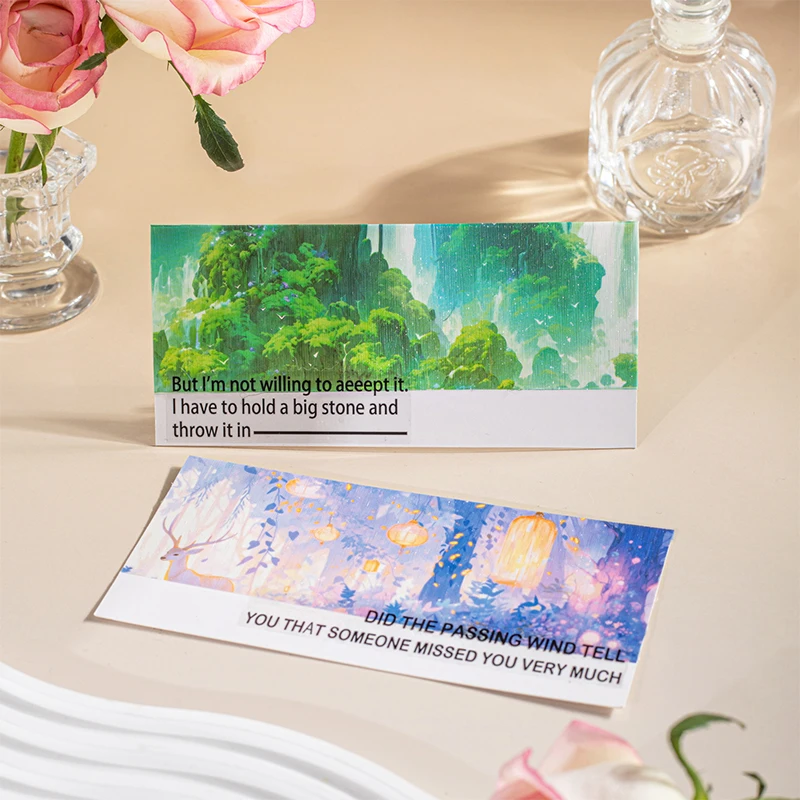 Journal GO 6x200cm Dream Forest Landscape Sticker Decoration Scrapbooking Label Diary Stationery Phone Luggage Gift Toy Decal
Journal GO 6x200cm Dream Forest Landscape Sticker Decoration Scrapbooking Label Diary Stationery Phone Luggage Gift Toy Decal