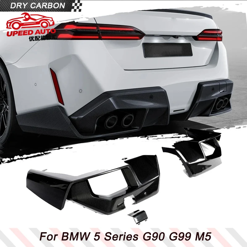 Suitable for Prepreg Dry Carbon BMW 5 Series G90 G99 M5 2024 2025 Car Rear Bumper Diffuser Spoiler Splitters
Suitable for Prepreg Dry Carbon BMW 5 Series G90 G99 M5 2024 2025 Car Rear Bumper Diffuser Spoiler Splitters