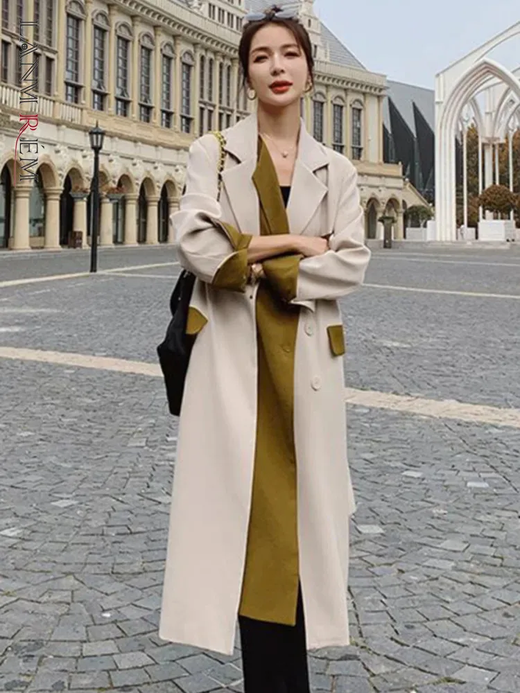 LANMREM 2024 Spring New Contrast Color Windbreaker Women Loose Long Sleeve Patchwork Trench Coat Female Fashion Clothes 2W757
LANMREM 2024 Spring New Contrast Color Windbreaker Women Loose Long Sleeve Patchwork Trench Coat Female Fashion Clothes 2W757