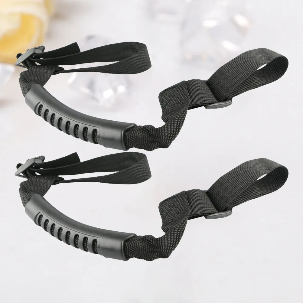 2Pcs Car Interior Roof Handrail for Family Safety on Uneven Roads Heavy Duty Nylon Plastic Roll Bar Grab Handle
2Pcs Car Interior Roof Handrail for Family Safety on Uneven Roads Heavy Duty Nylon Plastic Roll Bar Grab Handle