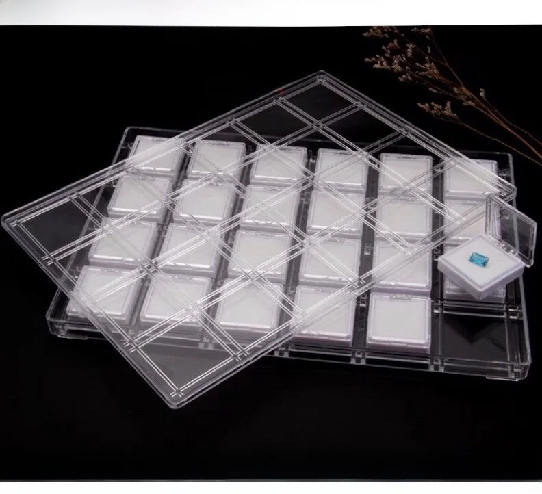 High-End Transparent Acrylic Storage Box for Loose Stones And Diamo Porcelain White Jewelry Organizer Box id Tray
High-End Transparent Acrylic Storage Box for Loose Stones And Diamo Porcelain White Jewelry Organizer Box id Tray