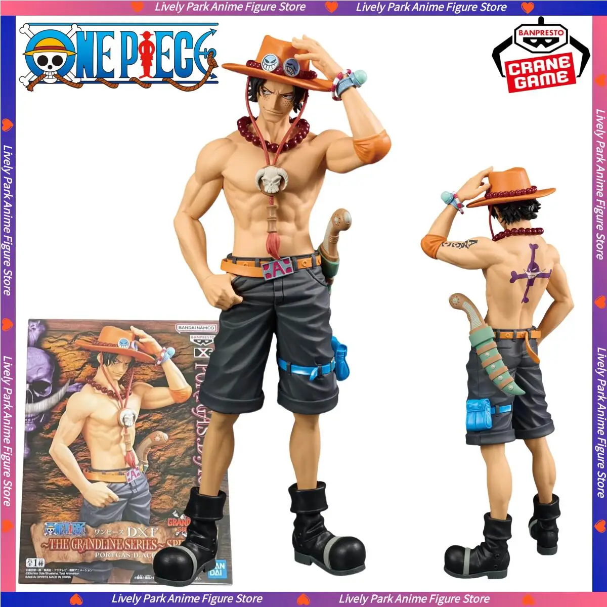 BANDAI Original Genuine ONE PIECE DXF THE GRANDLINE SERIES SPECIAL PORTGAS.D.ACE Action Toy Figure Children Dolls Festival Gifts
BANDAI Original Genuine ONE PIECE DXF THE GRANDLINE SERIES SPECIAL PORTGAS.D.ACE Action Toy Figure Children Dolls Festival Gifts