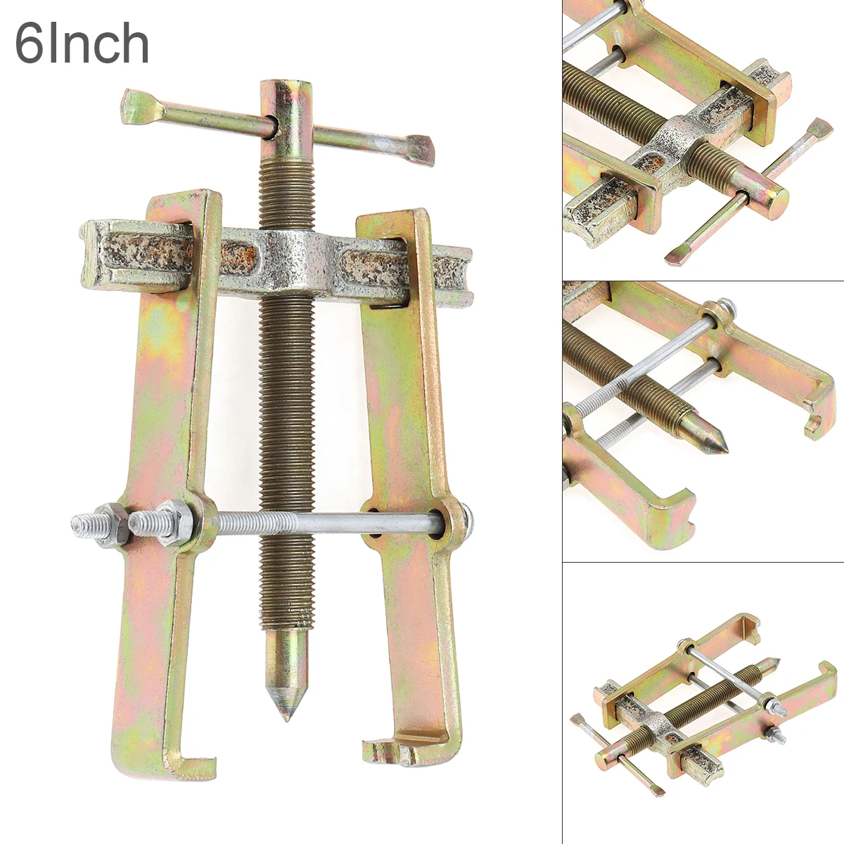 6 Inch Two-claw Puller Separate Lifting Device Multi-purpose Pull Strengthen Bearing Rama for Auto Mechanic Hand Tools
6 Inch Two-claw Puller Separate Lifting Device Multi-purpose Pull Strengthen Bearing Rama for Auto Mechanic Hand Tools