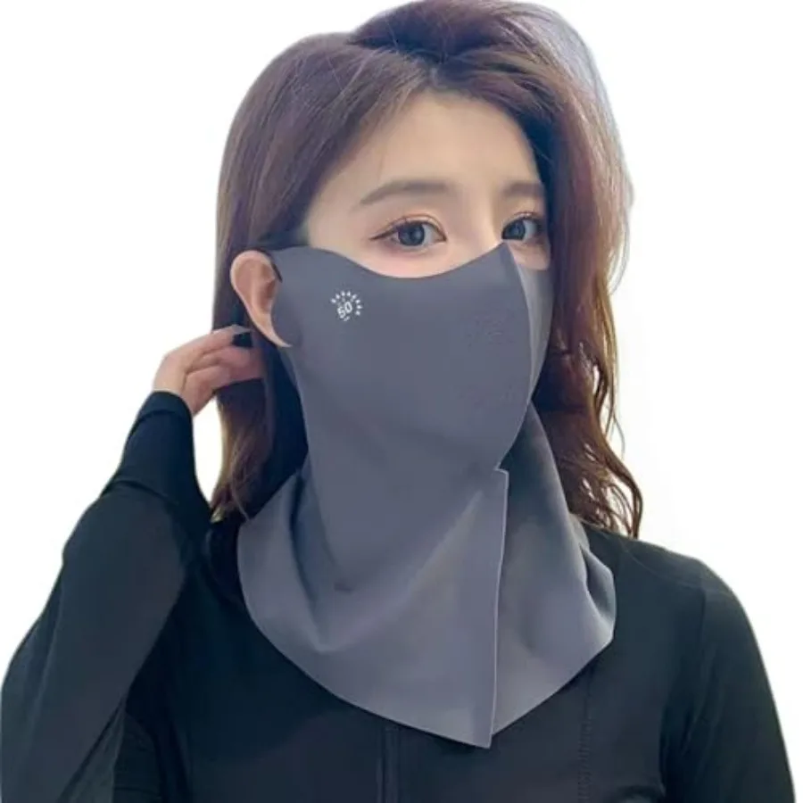 Summer Cooling Neck Gaiter Face Mask for Women, UPF 50+ UV Protection, Breathable Ice Silk Sun Protection Mask
Summer Cooling Neck Gaiter Face Mask for Women, UPF 50+ UV Protection, Breathable Ice Silk Sun Protection Mask