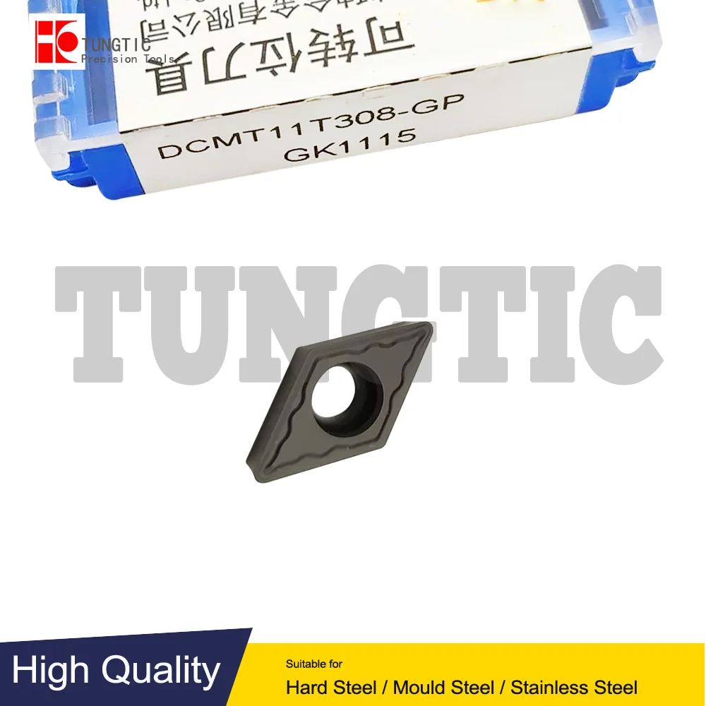 DCMT11T304-GP DCMT11T308-GP DCMT070204-GP DCMT070208-GP GK1115 Machining Lathe Turning Cutting Tools Carbide Turning
DCMT11T304-GP DCMT11T308-GP DCMT070204-GP DCMT070208-GP GK1115 Machining Lathe Turning Cutting Tools Carbide Turning