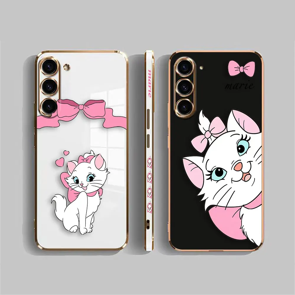 Cover Smooth E-TPU Phone Case For Samsung S24 S23 S22 S21 S20 FE S10 S9 PLUS ULTRA 5G Case Shell Funda Cute Pink M-Marie Cat
Cover Smooth E-TPU Phone Case For Samsung S24 S23 S22 S21 S20 FE S10 S9 PLUS ULTRA 5G Case Shell Funda Cute Pink M-Marie Cat