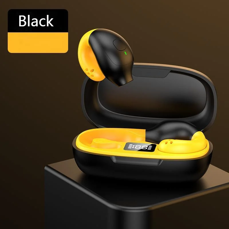 Wireless Bluetooth 5.3 Earphones Ear Clip Bone Conduction Earphone Headset Sport Earbuds With Power Display Game Music Headset
Wireless Bluetooth 5.3 Earphones Ear Clip Bone Conduction Earphone Headset Sport Earbuds With Power Display Game Music Headset