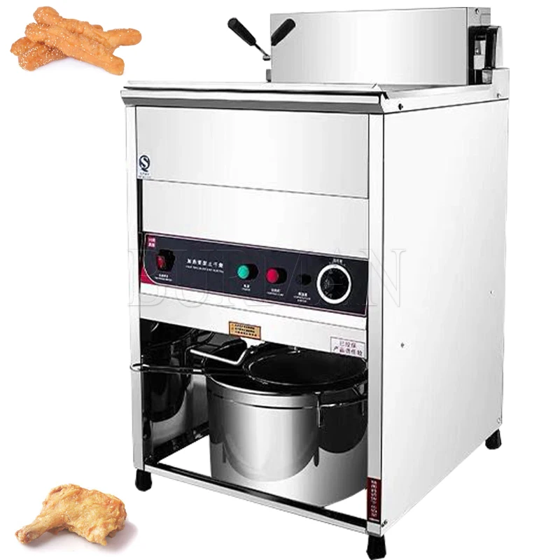 Commercial Electric Deep Fryer Vertical Eelctric Frying Machine 30L Large Capacity Stainless Steel Frying Machine
Commercial Electric Deep Fryer Vertical Eelctric Frying Machine 30L Large Capacity Stainless Steel Frying Machine