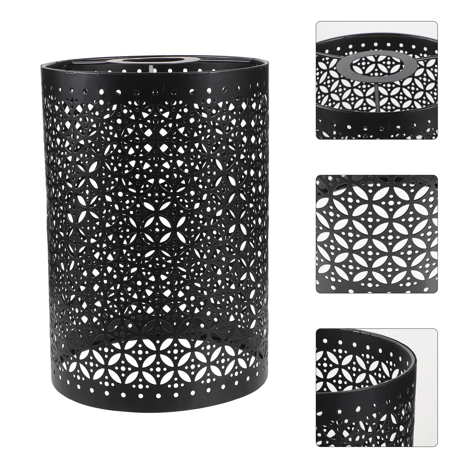 Cylindrical Lampshade Metal Desk Wrought Iron Modern Lamp Shades for Table Lamps Large Bedroom Living Room Study Office Hollow
Cylindrical Lampshade Metal Desk Wrought Iron Modern Lamp Shades for Table Lamps Large Bedroom Living Room Study Office Hollow