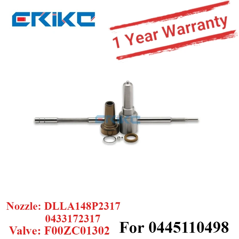 0445110498 Diesel Fuel Injector DLLA148P2317 0433172317 Nozzle Valve F00ZC01302 Repair Kits for 0445110498 0 445 110 498
0445110498 Diesel Fuel Injector DLLA148P2317 0433172317 Nozzle Valve F00ZC01302 Repair Kits for 0445110498 0 445 110 498