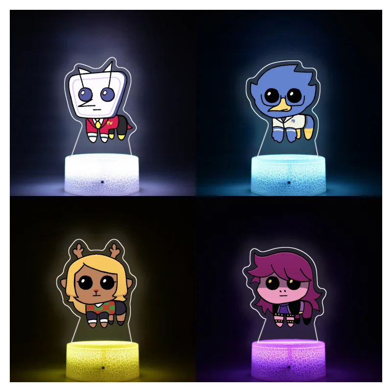 Acrylic Anime Cartoons Night Light for Deltarune 7 Color Q-version cartoonBedroom Atmosphere Creativity Decoration ornament
Acrylic Anime Cartoons Night Light for Deltarune 7 Color Q-version cartoonBedroom Atmosphere Creativity Decoration ornament