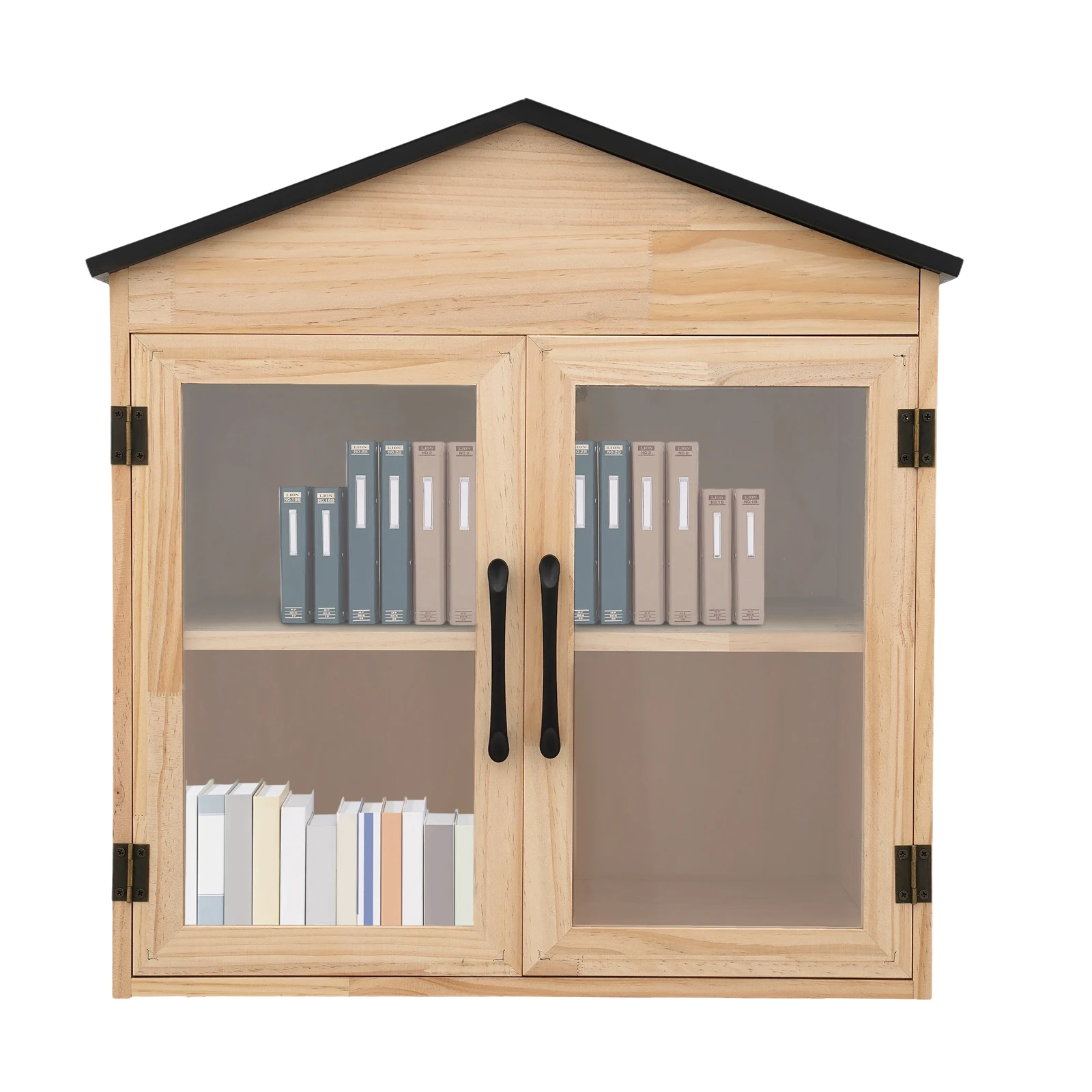 Pine Wood Book Box 2-Tier with Acrylic Windows, Free Standing or Pole Mounted, Double Sloping Roof, for Home School Community
Pine Wood Book Box 2-Tier with Acrylic Windows, Free Standing or Pole Mounted, Double Sloping Roof, for Home School Community