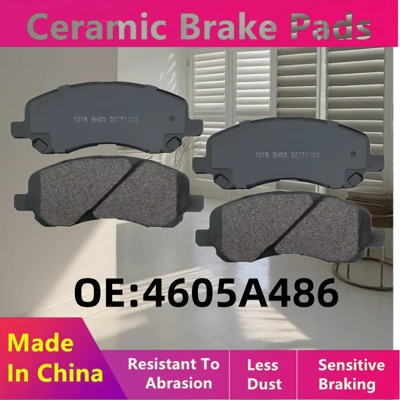 For Mitsubishi Outlander Ikoris Wings Shine ASX Glendi Grandy Winddis LANCER Front Brake Pad 4605A486/Auto Parts
For Mitsubishi Outlander Ikoris Wings Shine ASX Glendi Grandy Winddis LANCER Front Brake Pad 4605A486/Auto Parts