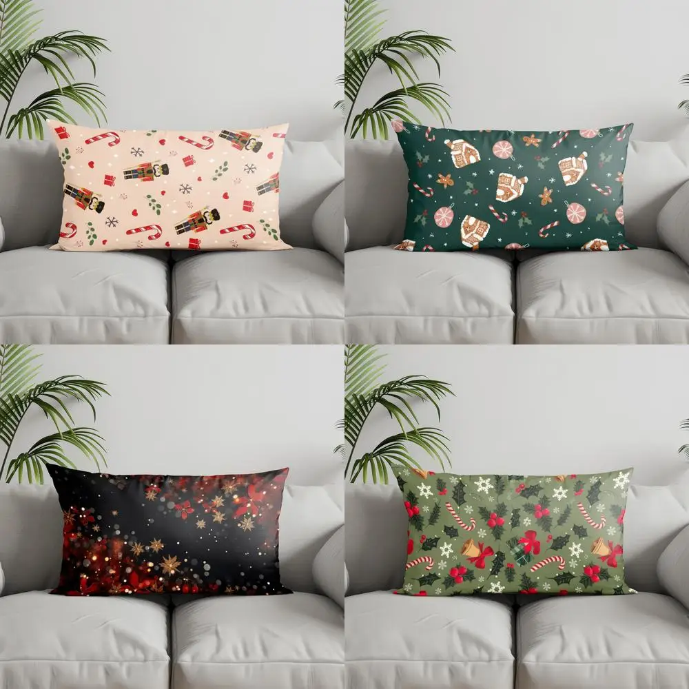 Home Decor Christmas Stars and Snowflakes Pillow Suitable For Sofa Bedroom Car Pillow Cover Cushion Rectangular Back Cushion
Home Decor Christmas Stars and Snowflakes Pillow Suitable For Sofa Bedroom Car Pillow Cover Cushion Rectangular Back Cushion