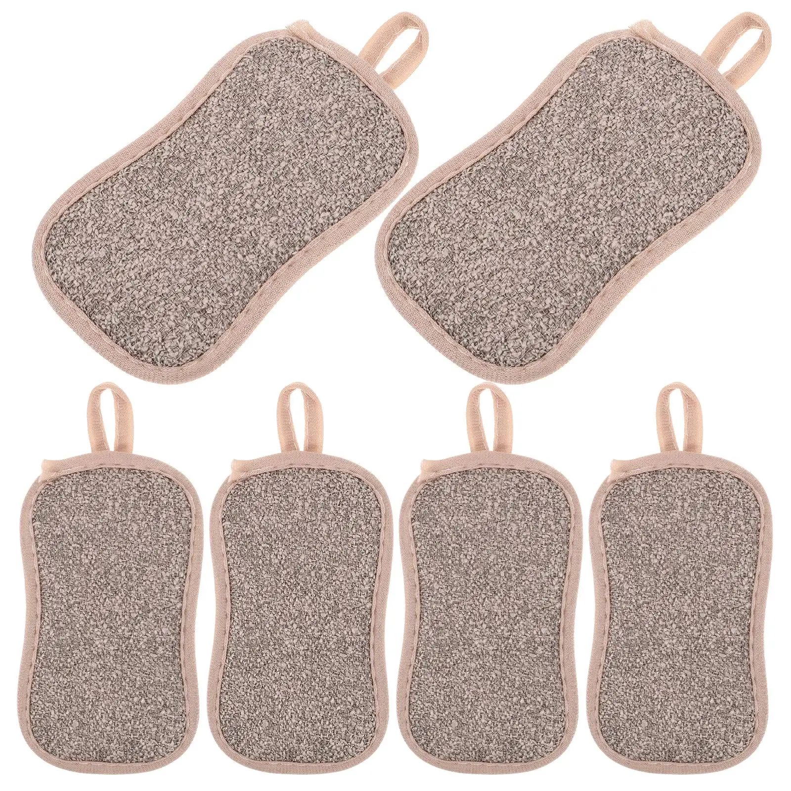 6 Pcs Reusable Grey Cleaning Sponge for Kitchen Bathroom Dishes Scrubbing Sponges Dish Washing Pads Home Cleansing Tools
6 Pcs Reusable Grey Cleaning Sponge for Kitchen Bathroom Dishes Scrubbing Sponges Dish Washing Pads Home Cleansing Tools