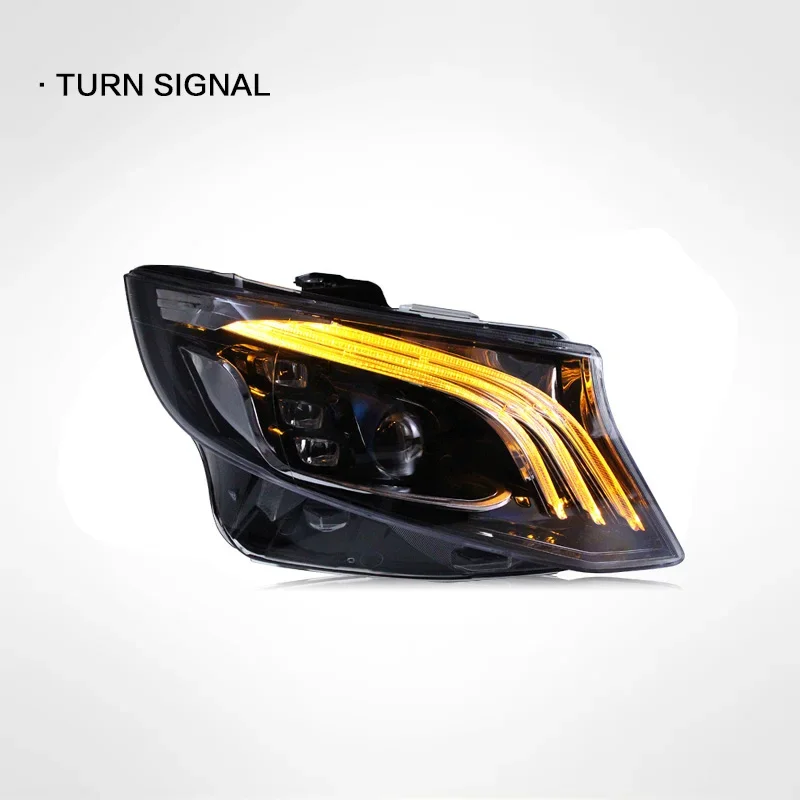 Car LED Headlight Light Assemblies For Benz V-class Vito 2016-2023 Auto Fog DRL Brake Turn Signal Lamp Plug and Play
Car LED Headlight Light Assemblies For Benz V-class Vito 2016-2023 Auto Fog DRL Brake Turn Signal Lamp Plug and Play
