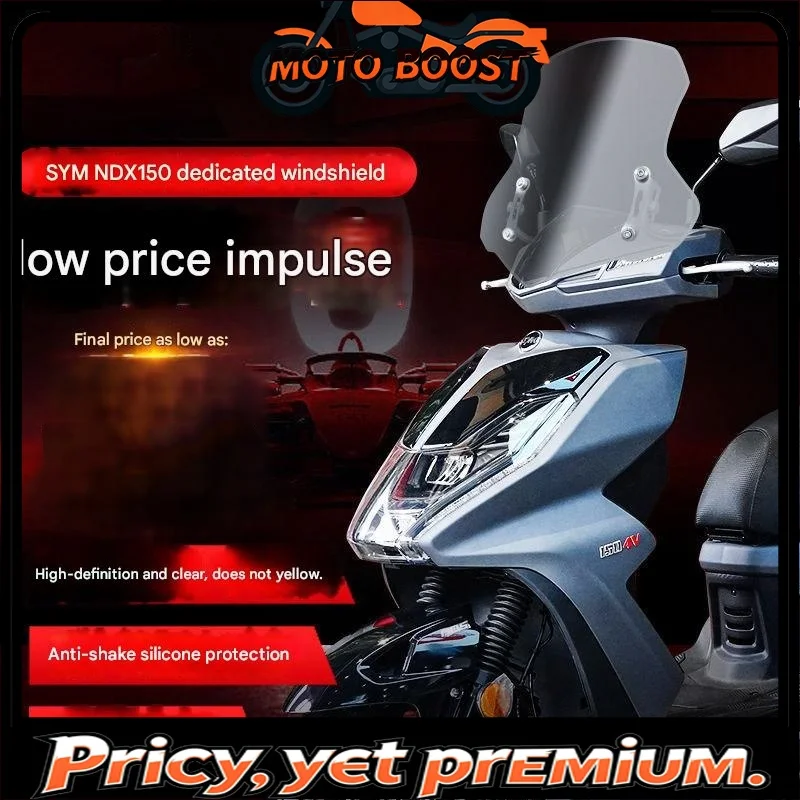 【Premium quality】FOR SYM FNX150 / JET LS / DNX150 / Hummingbird 125 Impact-Resistant Windshield, Complete Mounting Hardware Kit
【Premium quality】FOR SYM FNX150 / JET LS / DNX150 / Hummingbird 125 Impact-Resistant Windshield, Complete Mounting Hardware Kit