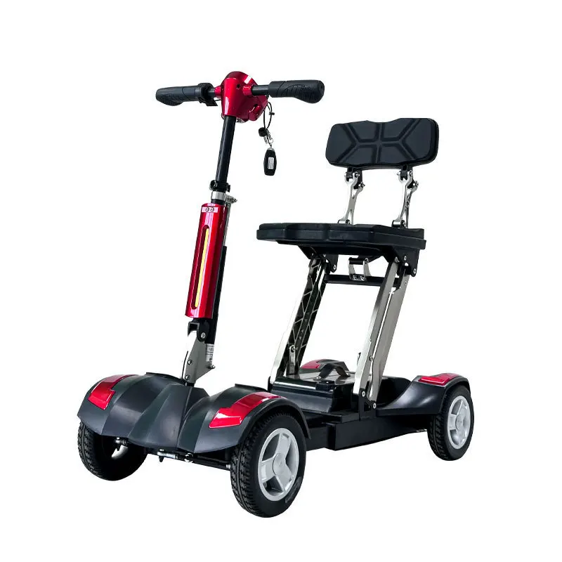 Small disabled electric vehicle automatic folding lightweight travel transportation tool for the elderly
Small disabled electric vehicle automatic folding lightweight travel transportation tool for the elderly