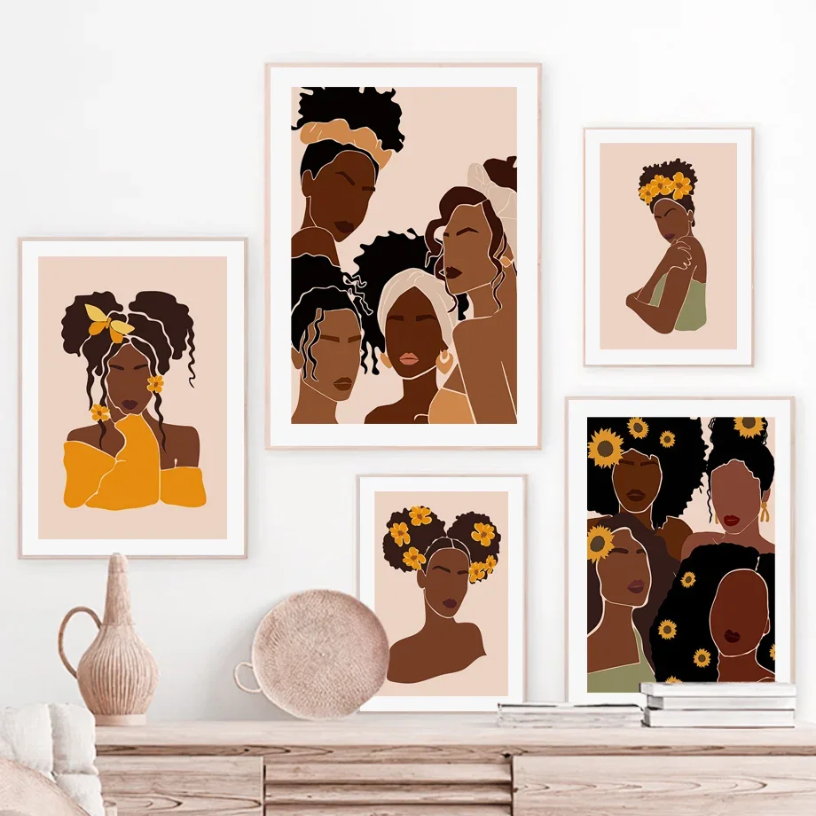 Boho Fashion Black Girl Flower Butterfly Wall Art Canvas Painting Nordic Posters And Prints Wall Pictures For Living Room Decor
Boho Fashion Black Girl Flower Butterfly Wall Art Canvas Painting Nordic Posters And Prints Wall Pictures For Living Room Decor