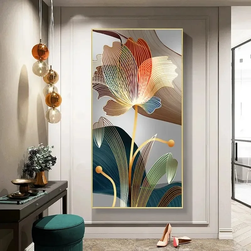Abstract Flower Pictures Canvas Painting Luxury Golden Lines Modern Posters and Prints Gallery Living Room Home Decor Pictures
Abstract Flower Pictures Canvas Painting Luxury Golden Lines Modern Posters and Prints Gallery Living Room Home Decor Pictures