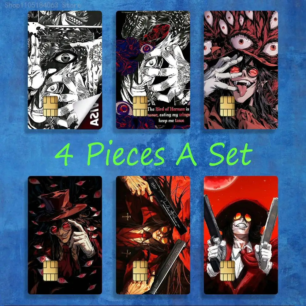 H-Hellsing Manga Stickers Credit Visa Debit Bank Charge Card Bus Metro Waterproof Sticker Decal Decoration
H-Hellsing Manga Stickers Credit Visa Debit Bank Charge Card Bus Metro Waterproof Sticker Decal Decoration