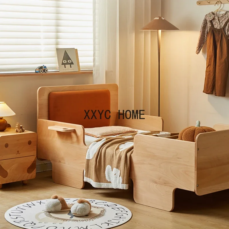 Princess Boys Children Beds Solid Wood Small Baby Splicing Guardrail Single Children Beds Cama Infantil Bedroom Furniture QF50TC
Princess Boys Children Beds Solid Wood Small Baby Splicing Guardrail Single Children Beds Cama Infantil Bedroom Furniture QF50TC